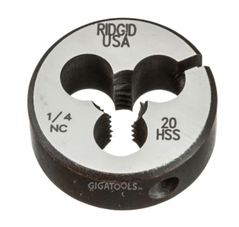 Ridgid Bolt Threader Alloy Button Die Only for 00-RB — SEPTFOUR ...