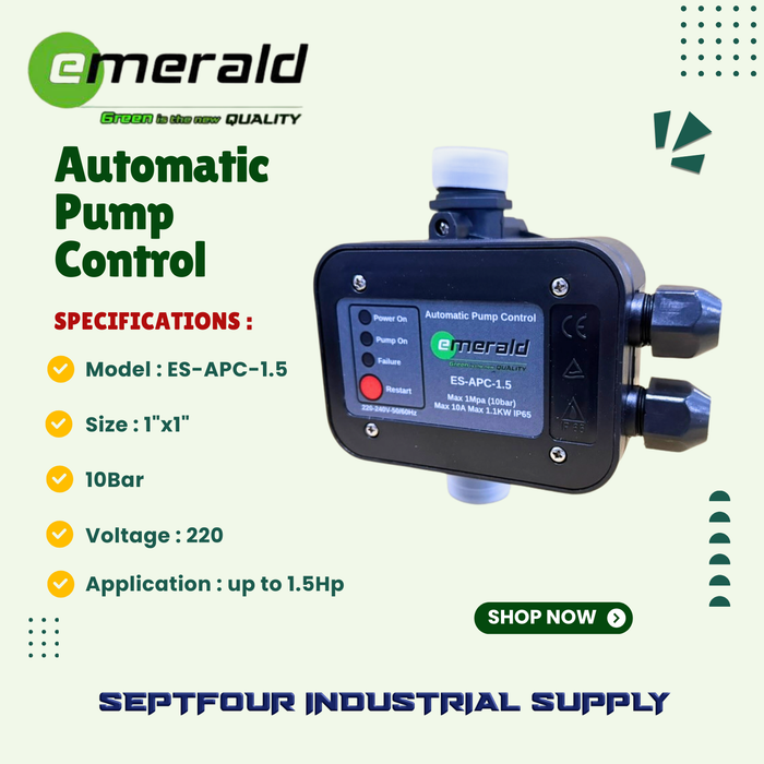 Emerald Automatic Pressure Control (APC)