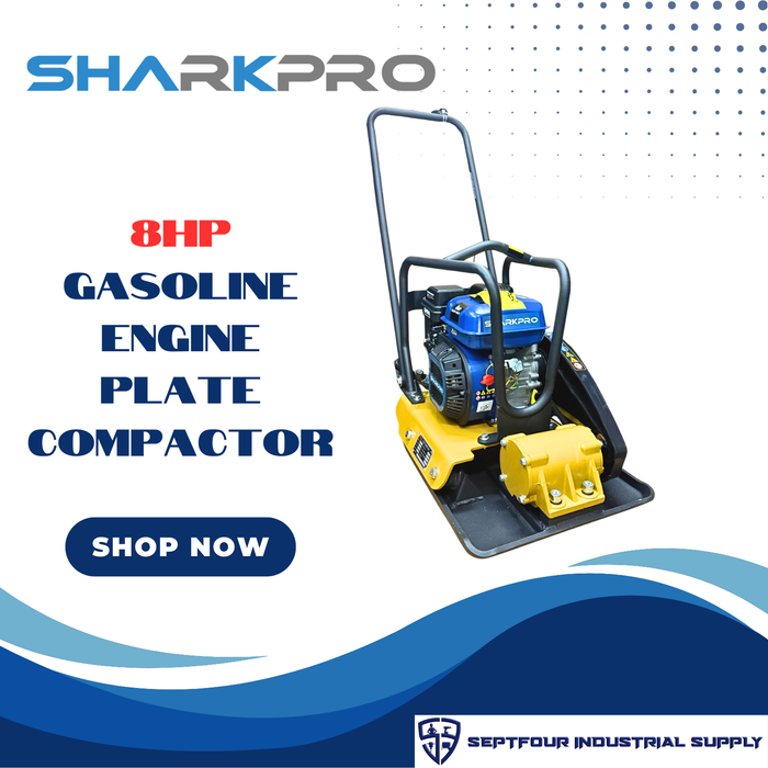 Sharkpro Gasoline Engine Plate Compactor