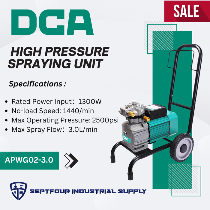 DCA 1300W High-Pressure Spraying Unit APWG02-3.0