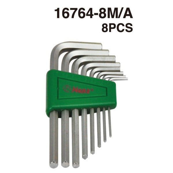 Hans Hex-Key Wrench (Allen Wrench) Set (Short Arm / Extra Long Arm)