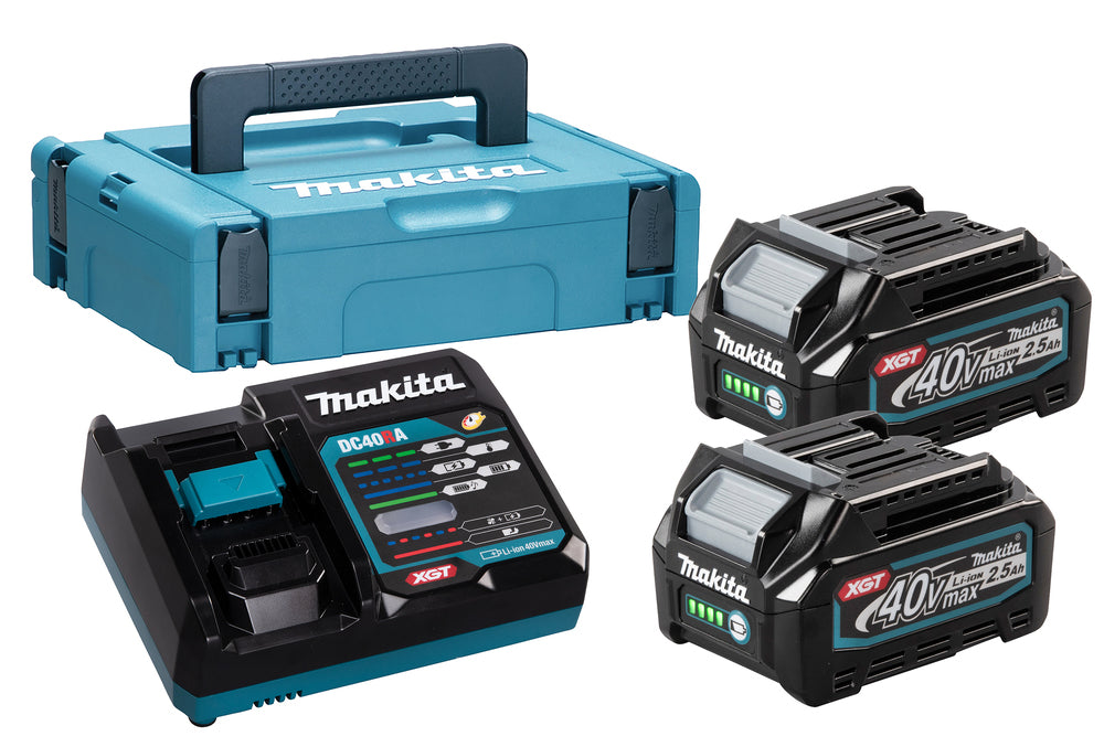 Makita 40V  2.5Ah Power Source Kit 191J81-6