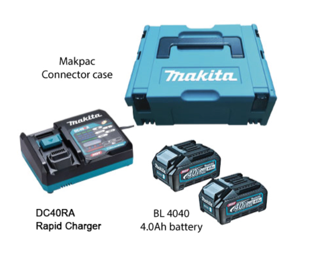 Makita 4.0Ah Makpac Power Source Kit MKP1G002