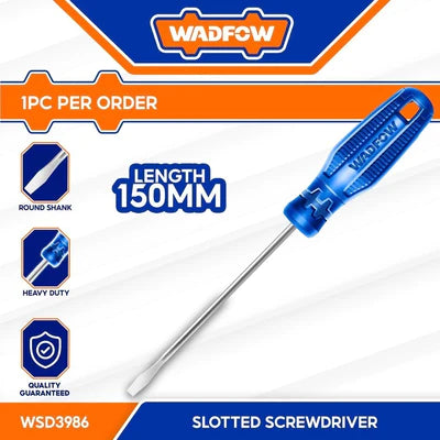 Wadfow 8x150mm Slotted Screwdriver WSD3986