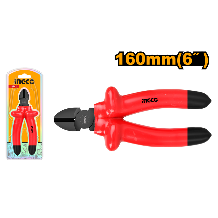 Ingco 6" Insulated Diagonal Cutting Pliers HIDCP01160