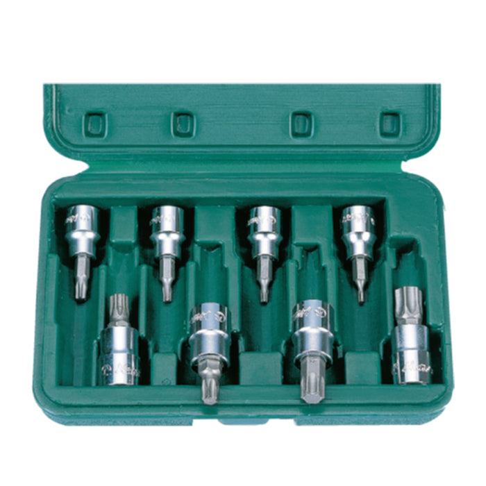 Hans 3/8" Drive Star/Torix Bit Socket Set (8PCS)