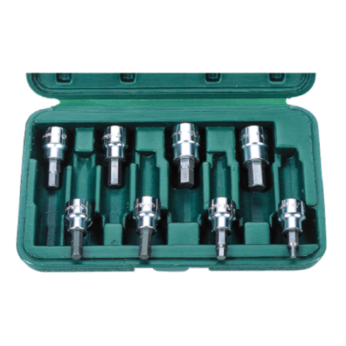 Hans 3/8" Drive Hex Bit Socket Set (8 PCS)