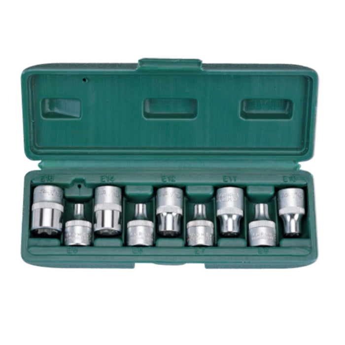 Hans  3/8" Drive E-Star Socket Set (9 PCS) 3609E