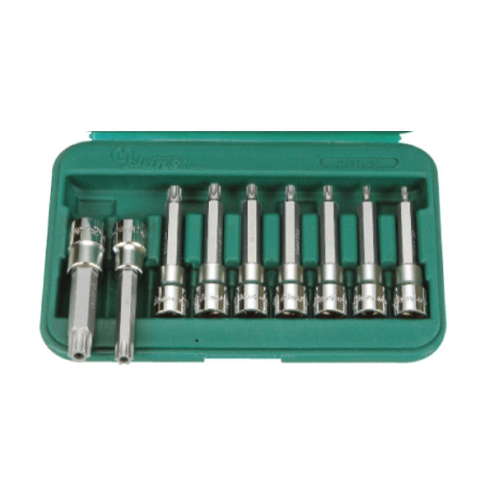 Hans 1/2" Drive  Holey Star Bit Socket Set  46025-49 (9 PCS)