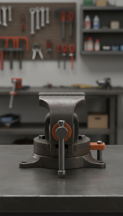 Bench Vise Extra Wide Jaw