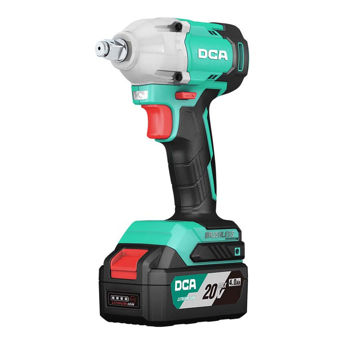 DCA 1/2" Cordless Brushless Impact Wrench ADPB298 BM