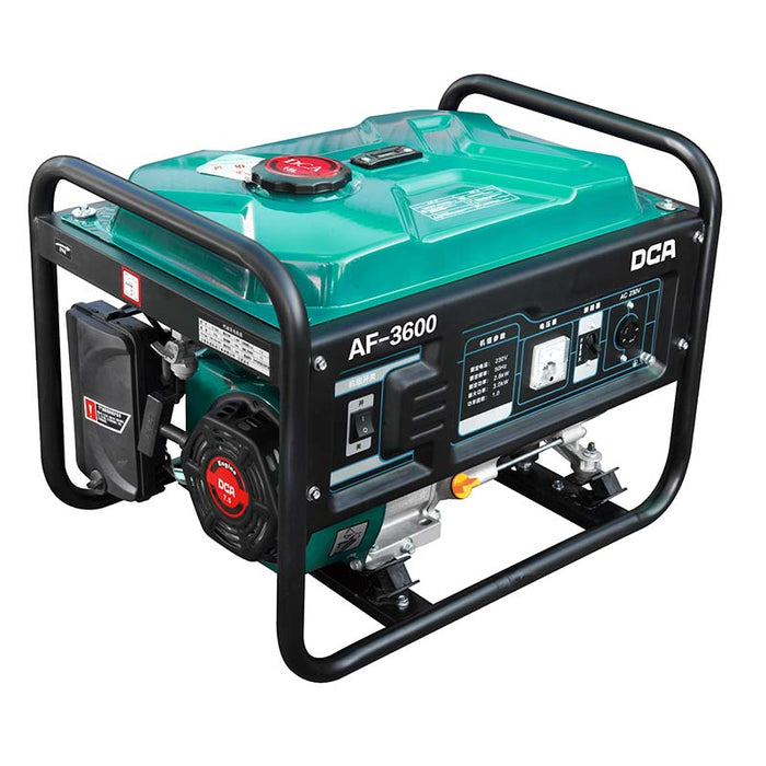 DCA 212cc Gasoline Generator AF3600E