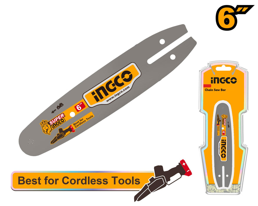 Ingco 6" Chain Saw Bar AGSB50601