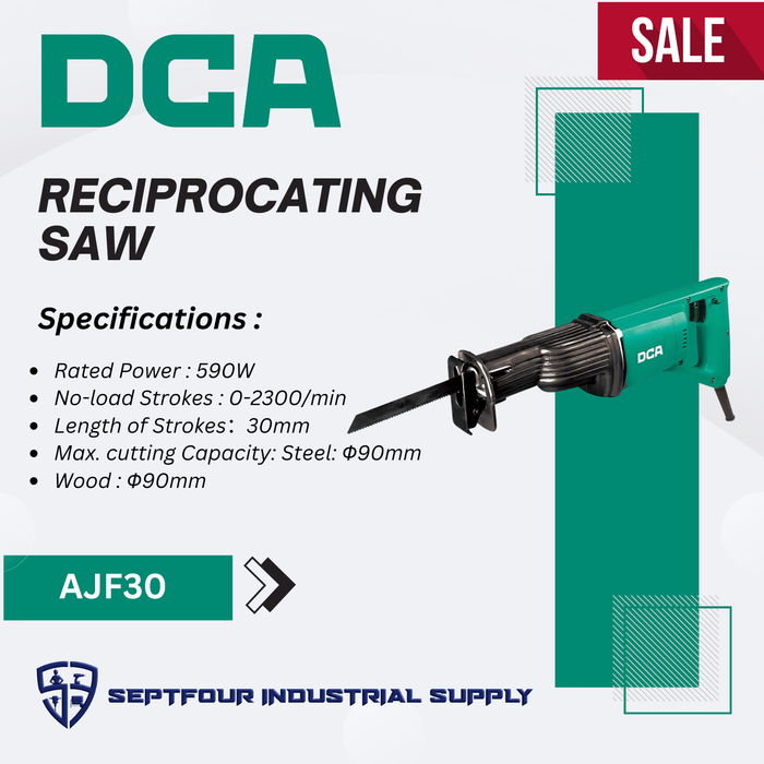 DCA 30mm 590w Reciprocating Saw AJF30