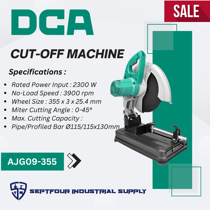 DCA 2300W Electric Cut-off Machine AJG09-355