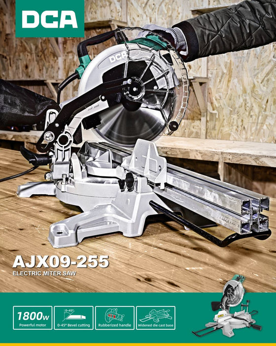 DCA 255mm Electric Mitre Saw AJX09-255