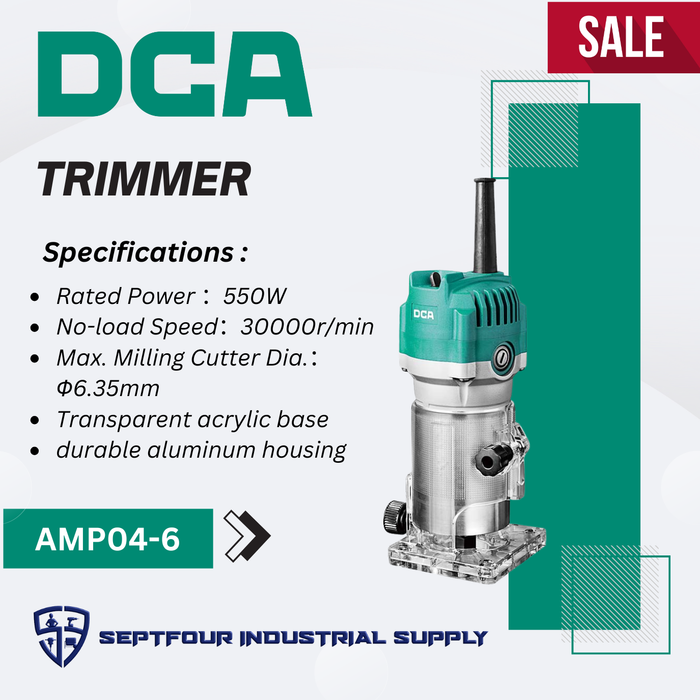 DCA 6mm Trimmer (Aluminum Housing) AMP04-6