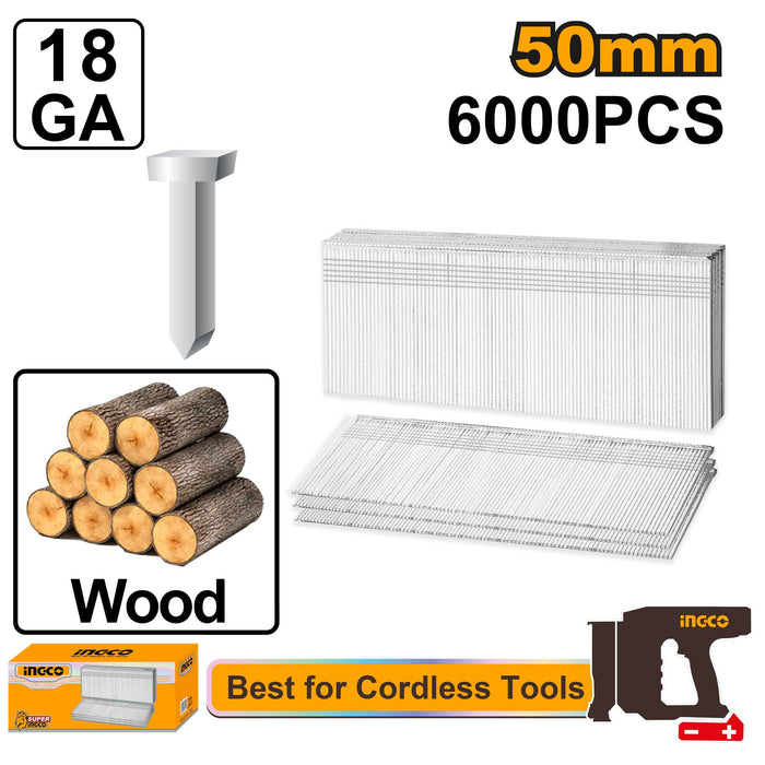 Ingco 50mm Brad Nail ANA18506