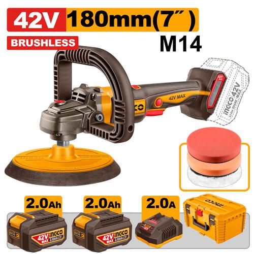 Ingco 42V 7" Cordless Polisher APLI42182