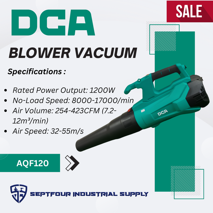 DCA 1200W Blower Vacuum AQF120