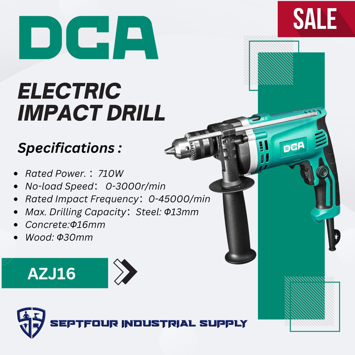 DCA 16mm 710watts Electric Impact Drill AZJ16