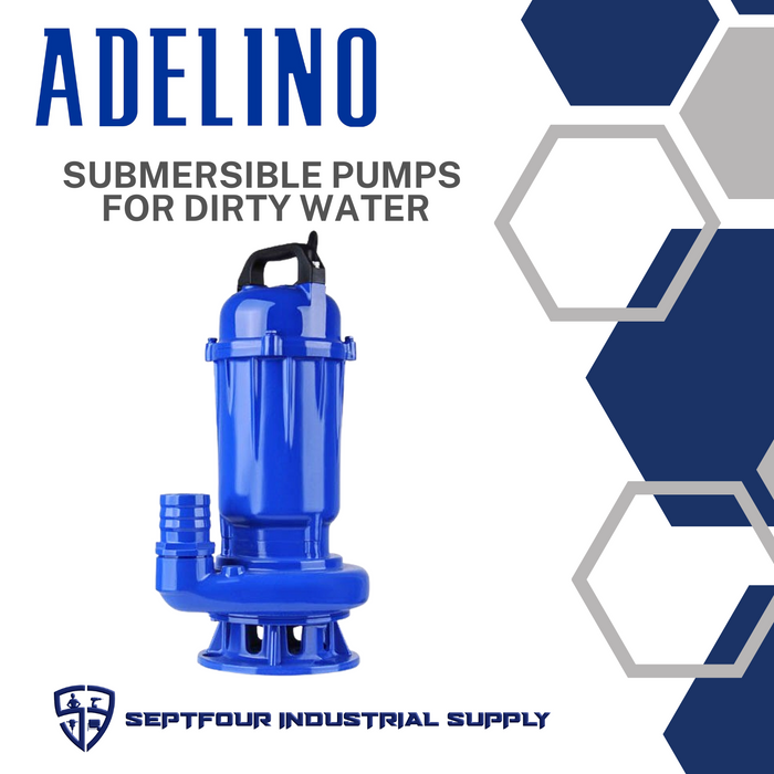 Adelino Submersible Pump for Dirty Water with Cast Iron Body (WQD) Model