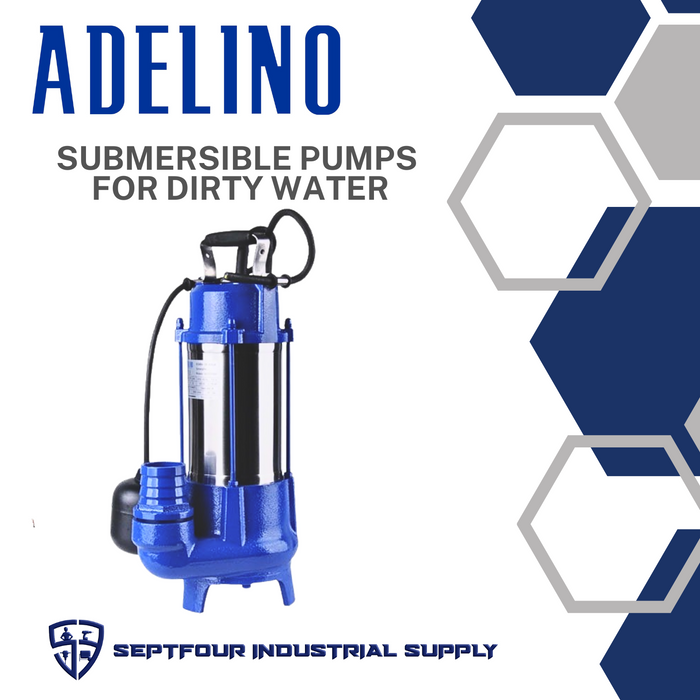 Adelino Submersible Pump for Dirty Water (Stainless Body with Float Switch) (WVSD) Model