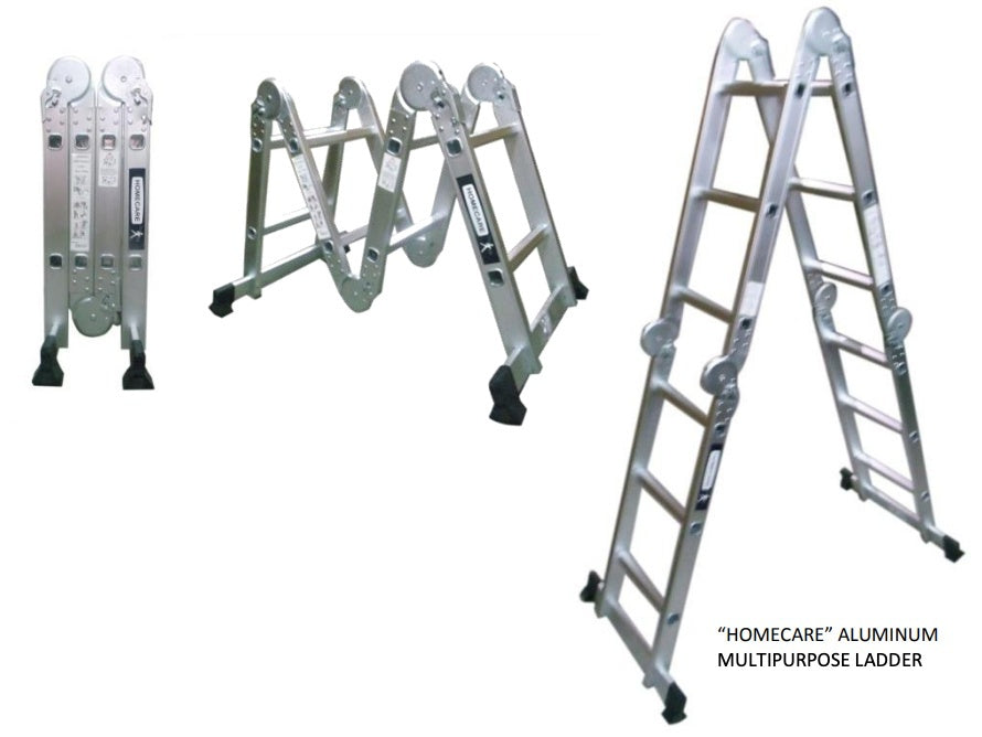 Homecare Aluminum MultiPurpose Ladder