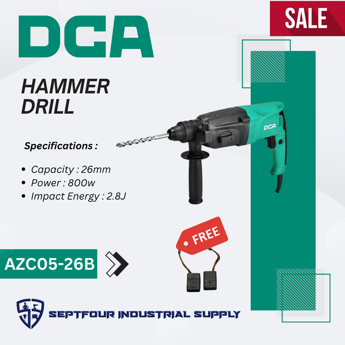 DCA Hammer Drill (Three Mode) AZC05-26B