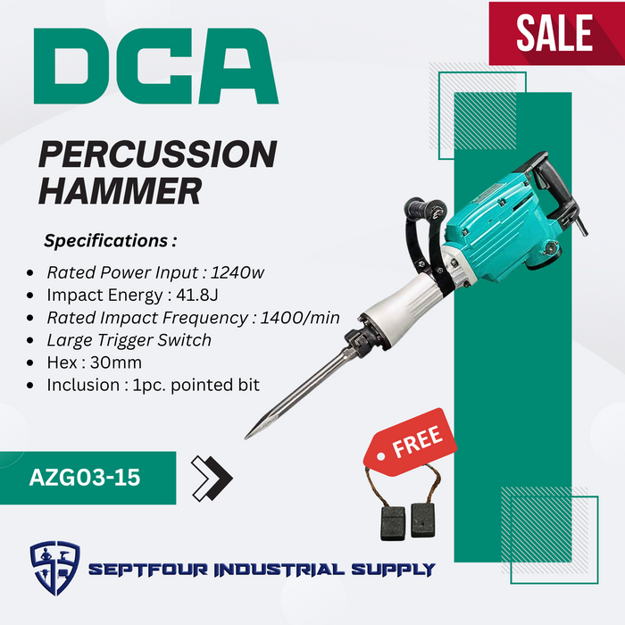 DCA 1240w Percussion Hammer AZG03-15