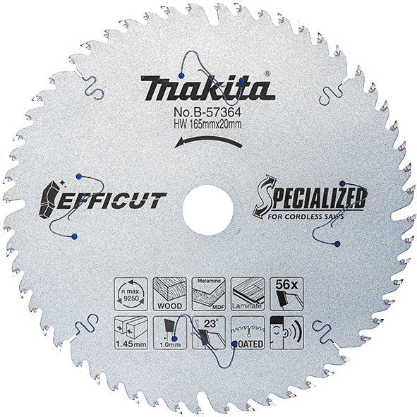 Makita Circular Saw Blade for Wood and MDF B-57364
