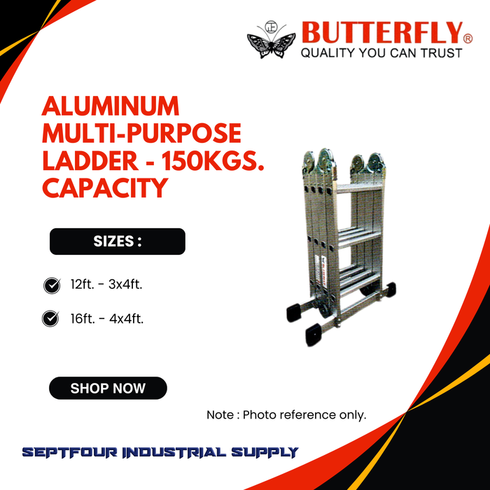 Butterfly Aluminum Multi-Purpose Ladder (AML Series)