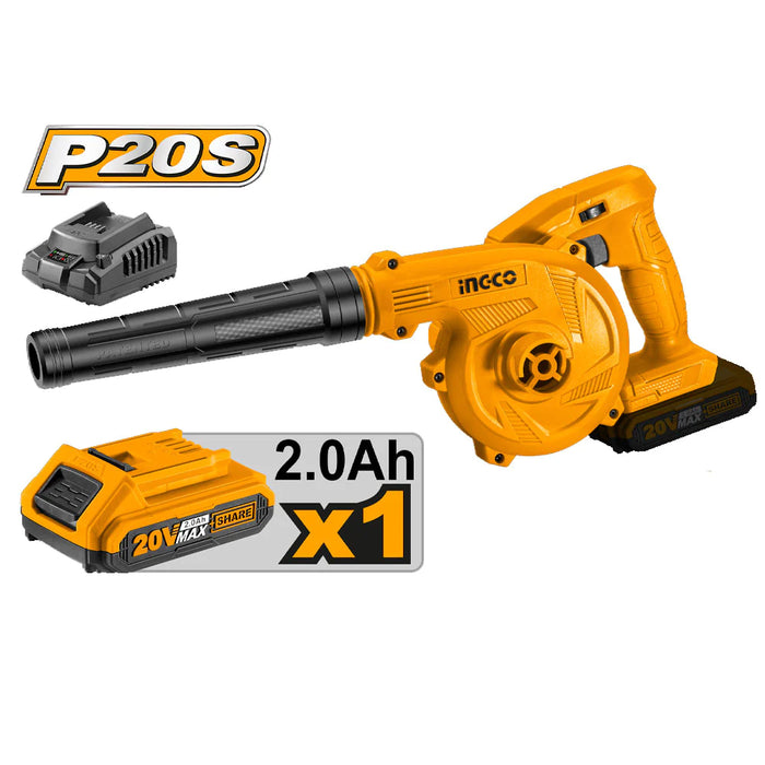 Ingco 20V Li-Ion Cordless Blower CABLI200281 — SEPTFOUR INDUSTRIAL SUPPLY