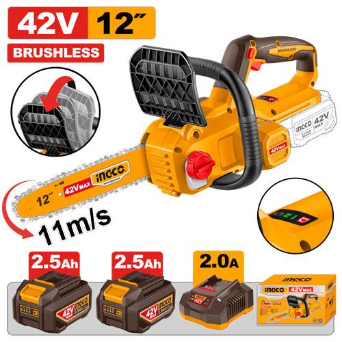 Ingco 42V 12" Cordless Chain Saw CGSLI421262