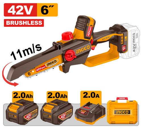 Ingco 42V 6" Cordless Pruner Saw CGSLI42681