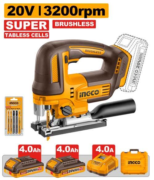 Ingco 20V Cordless Jigsaw CJSLI13562
