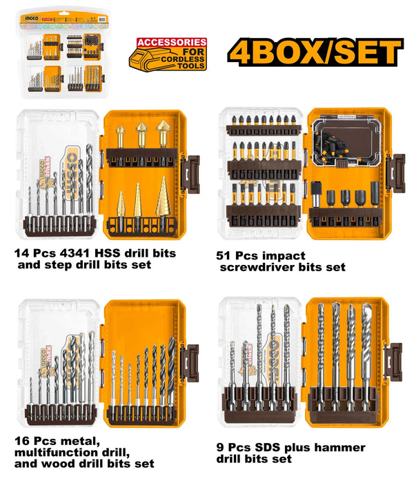 Ingco Accessories for Cordless Drill and Rotary Hammer COS24094