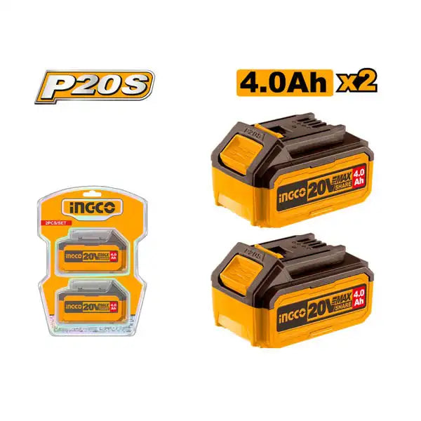 Ingco P20S Li-Ion Battery Kit COSLI240312