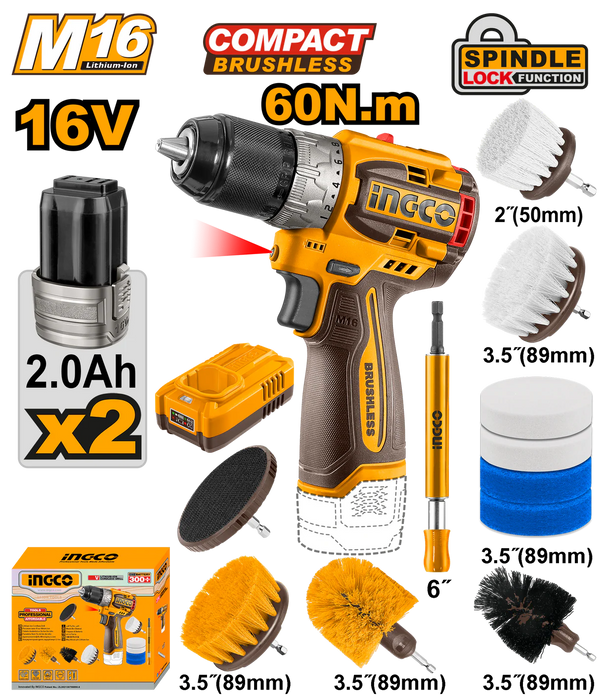 Ingco 16V Compact Cordless Drill COSLI240786