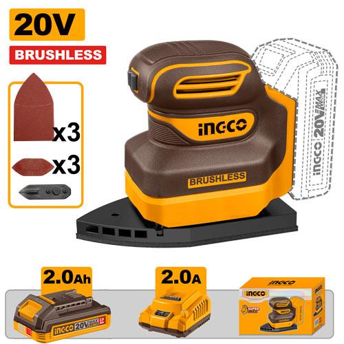 Ingco 20V Cordless Palm Sander CPSLI20241