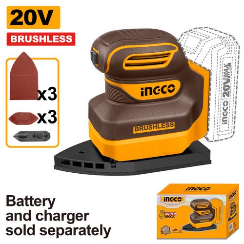 Ingco 20V Cordless Palm Sander CPSLI2024