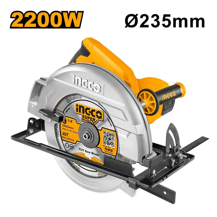 Ingco 9" 2200w Circular Saw CS23522