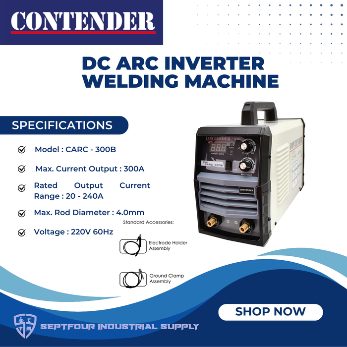 Contender 300A DC ARC Inverter Welding Machine
