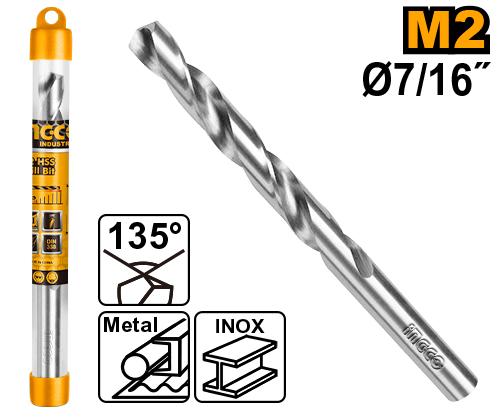 Ingco 7/16" M2 HSS Drill Bit DBT11107161