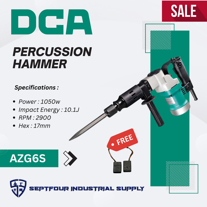 DCA 1050Watts Percussion Hammer AZG6S