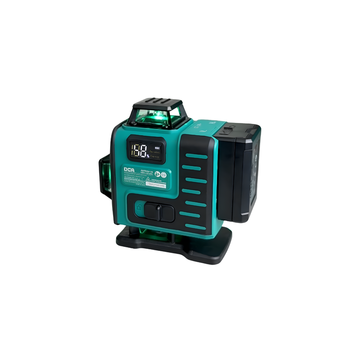 DCA Rechargeable Green Laser Level with Display ADTX4V-16