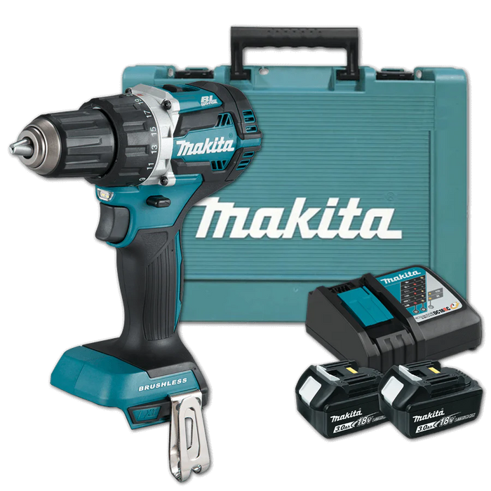 Makita 13mm ( 1/2") Cordless Driver Drill DDF484RFE