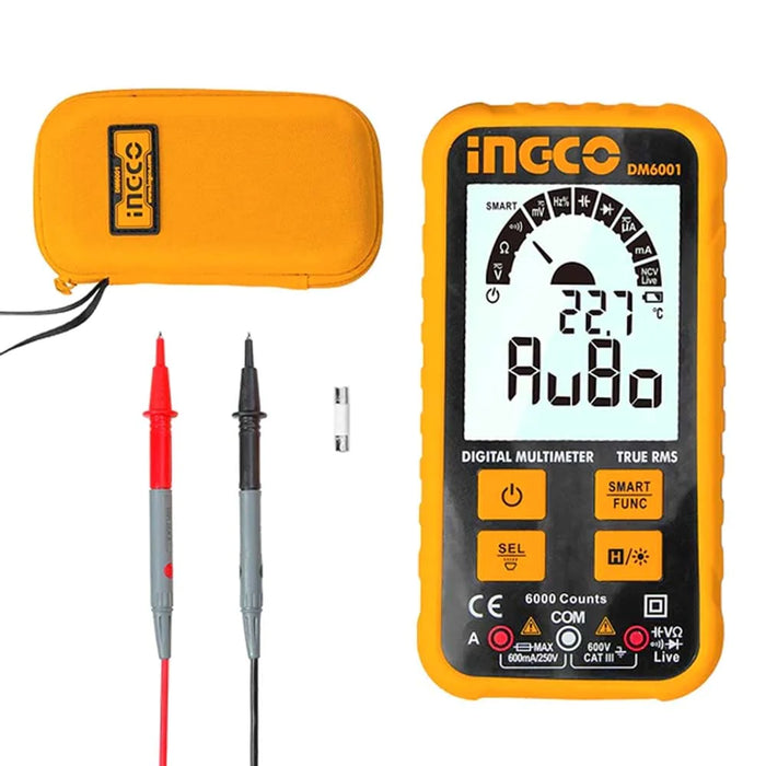 Ingco Digital Multimeter True RMS DM6001