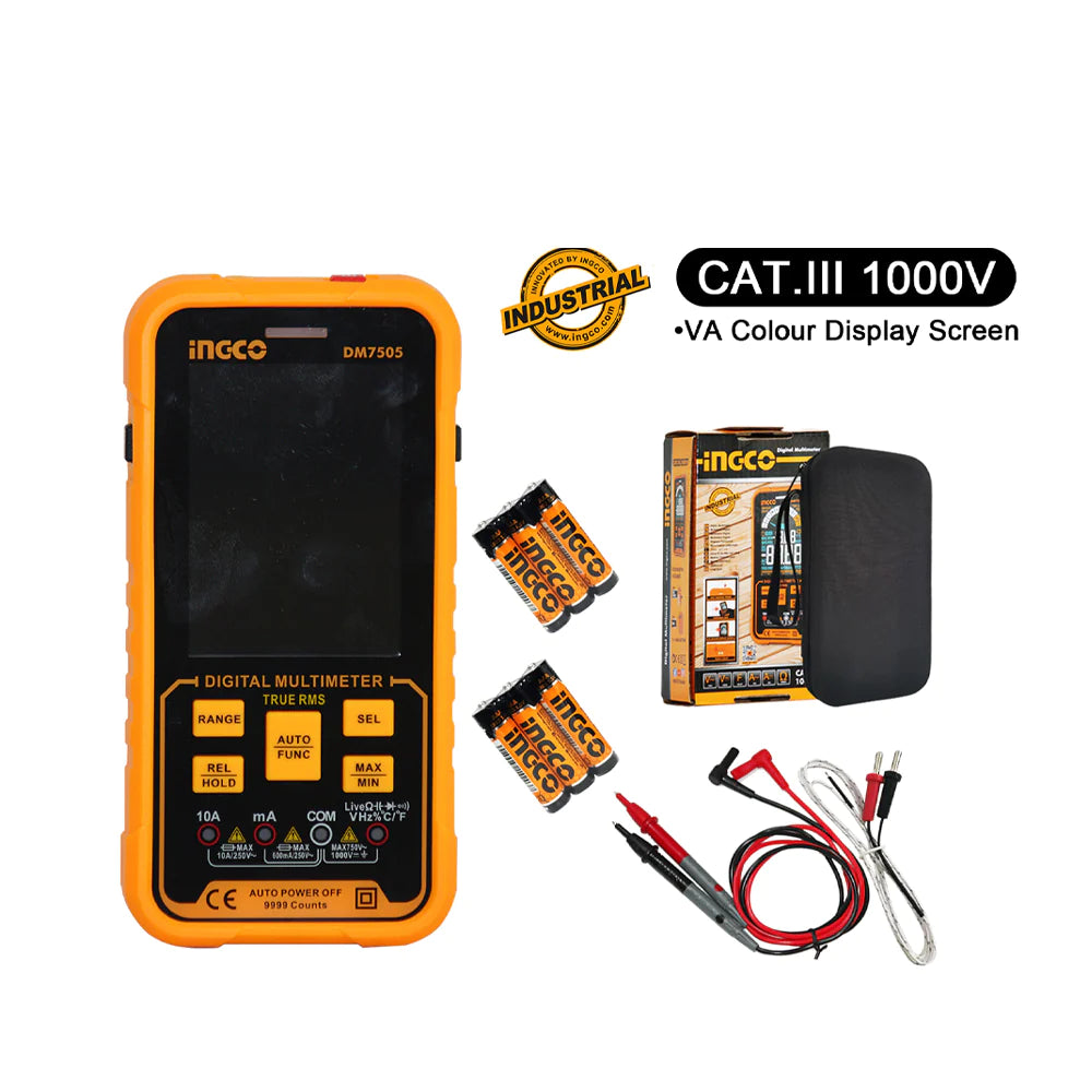 Ingco Digital Multimeter Tester DM7505 — SEPTFOUR INDUSTRIAL SUPPLY