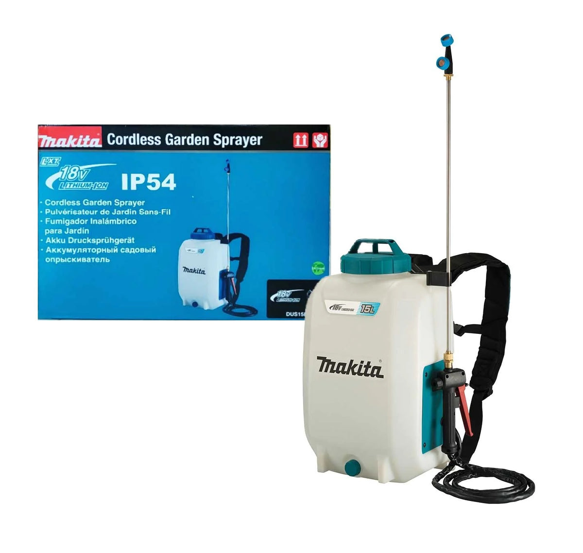 Makita 15L Cordless Garden Sprayer DUS158Z — SEPTFOUR INDUSTRIAL